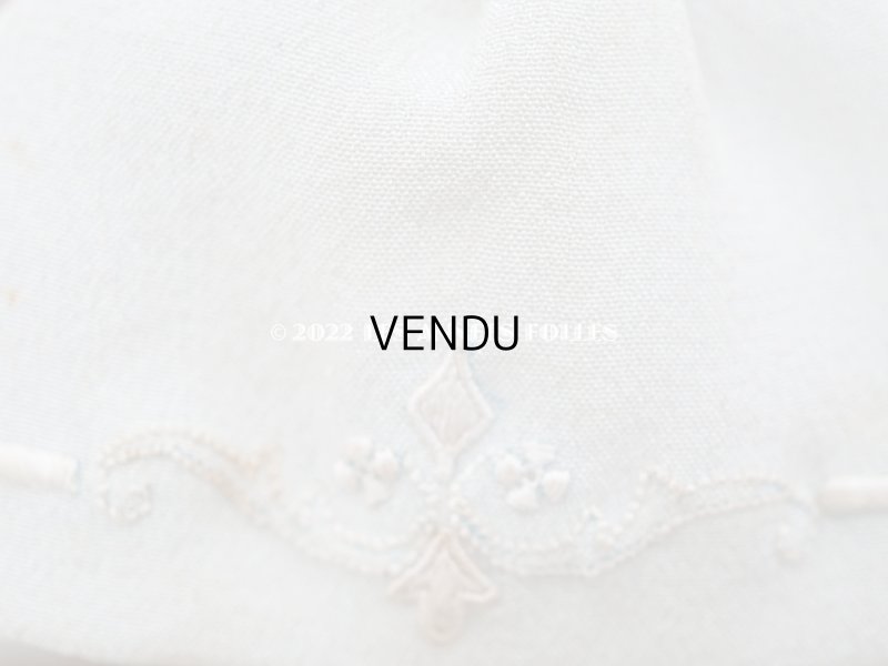 画像3: 【クリスマスセール2022対象外】アンティーク  ドールベッド & ドールドレスのセット ベビードール用　手縫い＆手刺繍＆手編みのレース