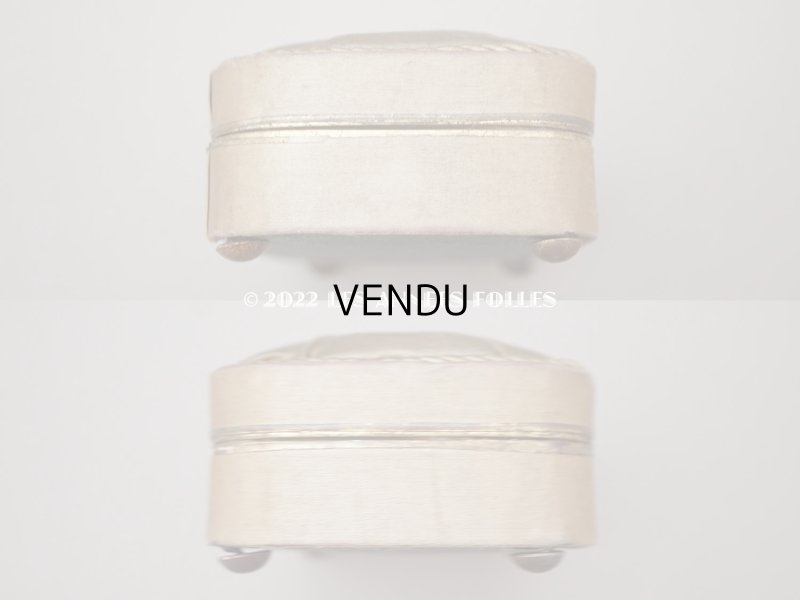 画像6: 19世紀末 アンティーク シルク製 チョコレートのお菓子箱 ゴールド