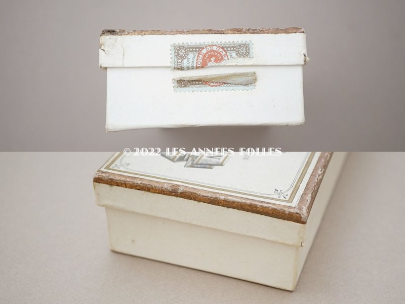 画像5: アンティーク ボンマルシェのソープボックス SAVON AU MUCILAGE DE LIN ET AU SON - AU BON MARCHE PARIS -