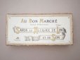 画像2: アンティーク ボンマルシェのソープボックス SAVON AU MUCILAGE DE LIN ET AU SON - AU BON MARCHE PARIS - (2)