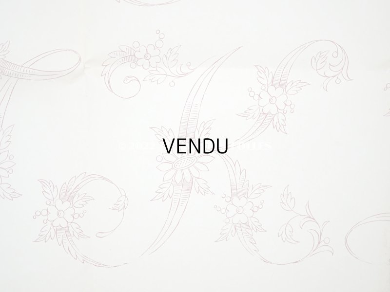 画像6: 19世紀末 アンティーク 大きな刺繍図案 65×50cm - JOURNAL DES DEMOISELLES -