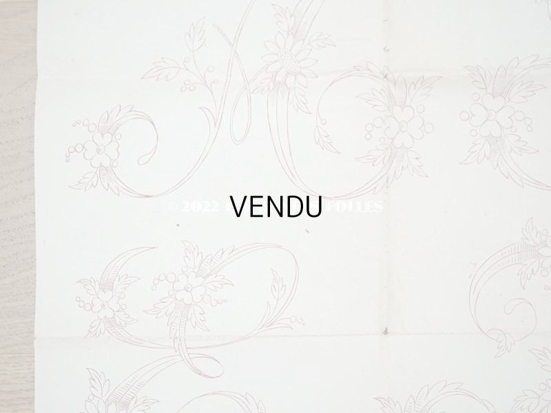 画像5: 19世紀末 アンティーク 大きな刺繍図案 65×50cm - JOURNAL DES DEMOISELLES -