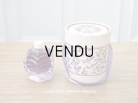 アンティーク 菫のパフュームボックス＆ボトル VIOLETTE DE TOULOUSE - SUDRE -