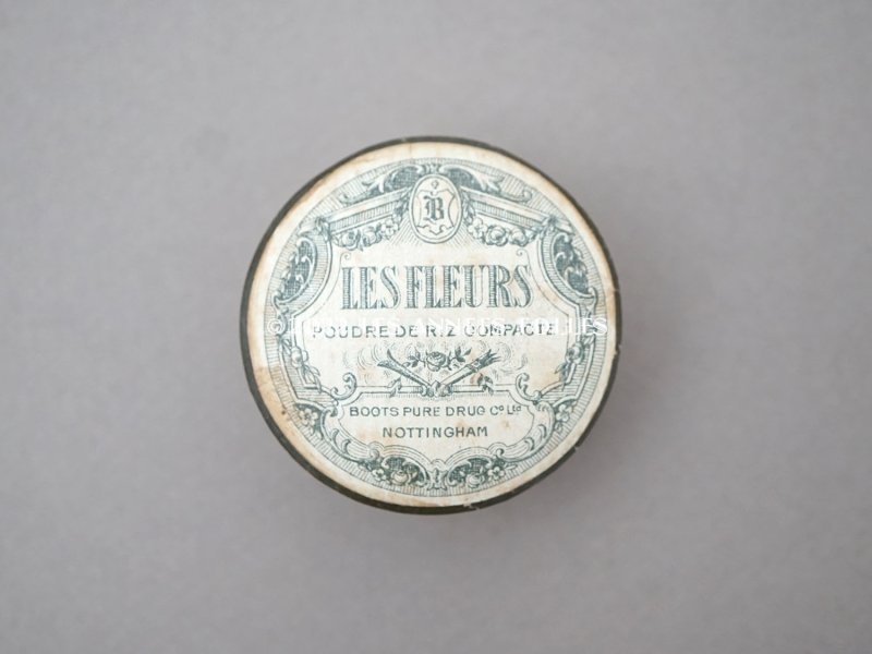 画像3: アンティーク 小さなパウダーボックス LES FLEURS POUDRE DE RIZ COMPACTE
