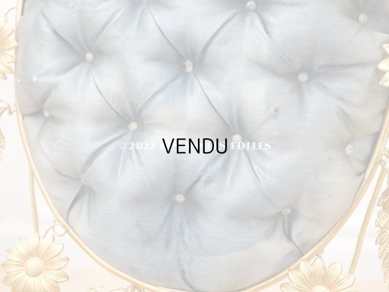 画像4: 19世紀末 アンティーク  グローブ・ド・マリエの装飾 シルク製クッション