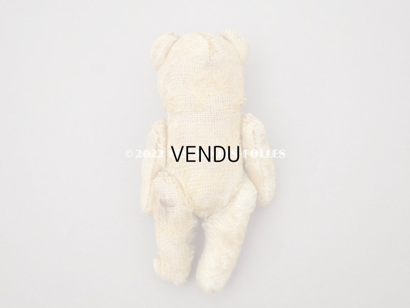 画像8: アンティーク とても小さなベア グラスアイ　ベージュ