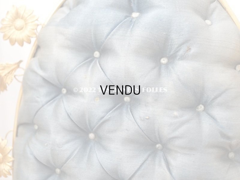 画像3: 19世紀末 アンティーク  グローブ・ド・マリエの装飾 シルク製クッション