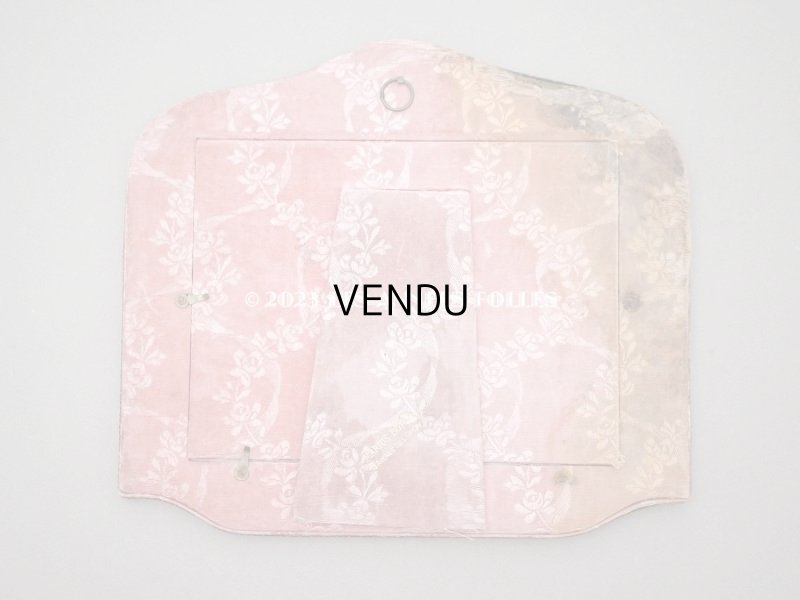 画像6: アンティーク リボン刺繍のフォトフレーム 　リボン＆薔薇のガーランド ダブルフレーム