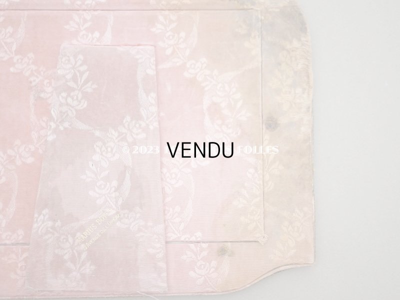 画像8: アンティーク リボン刺繍のフォトフレーム 　リボン＆薔薇のガーランド ダブルフレーム