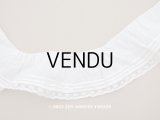 アンティーク フリルレース オフホワイト  78cm　8cm幅