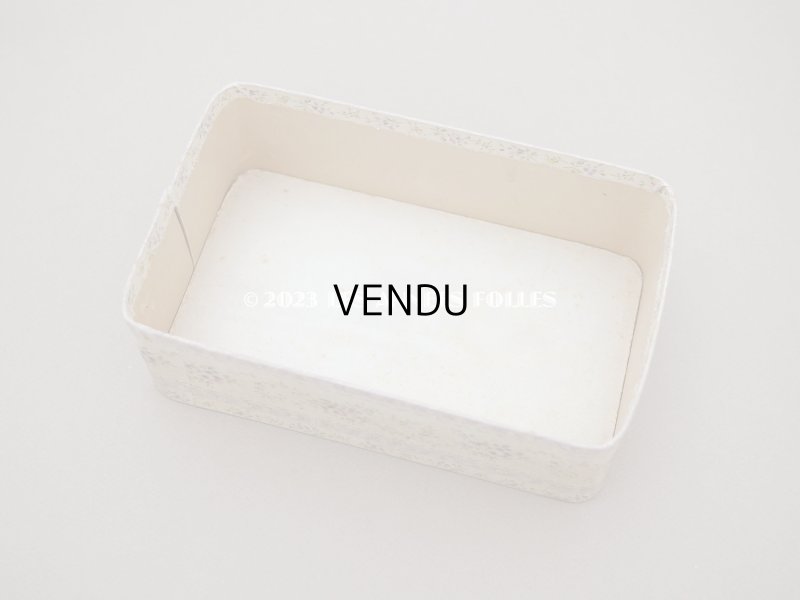 画像6: アンティーク カルトナージュボックス  紫の薔薇のガーランド　- AU BON MARCHE -