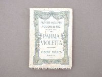 アンティーク 菫のおしろい紙のカルネ PAPIER-HOUPPE POUDRE DE RIZ PARMA VIOLETTA -VIBERT FRERES PARIS-