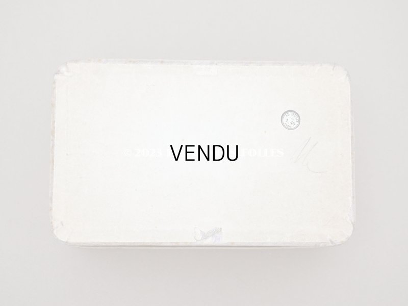 画像3: アンティーク カルトナージュボックス  紫の薔薇のガーランド　- AU BON MARCHE -