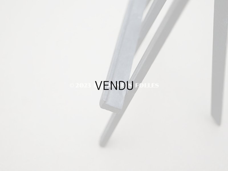 画像5: アンティーク 木製 ミニチュア キャンバススタンド 黒