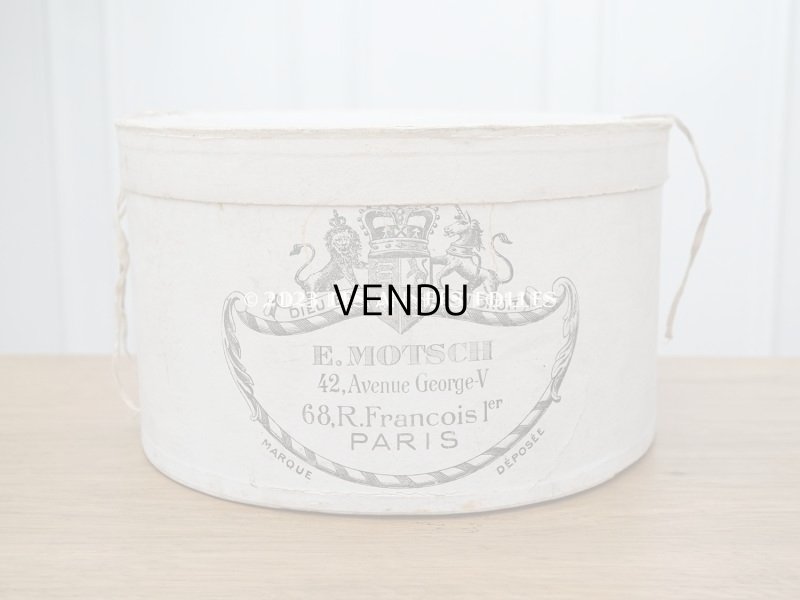 画像3: アンティーク ハットボックス - MOTSCH -