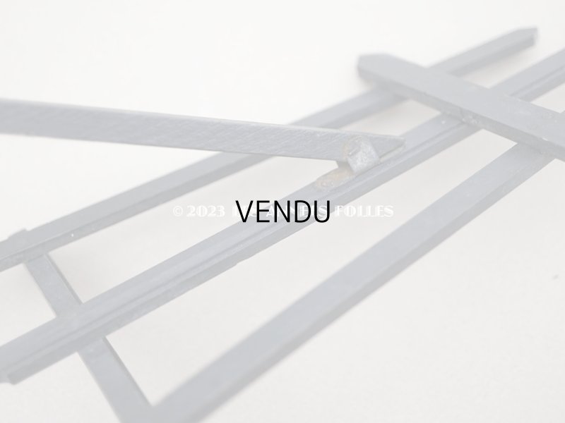 画像4: アンティーク 木製 ミニチュア キャンバススタンド 黒