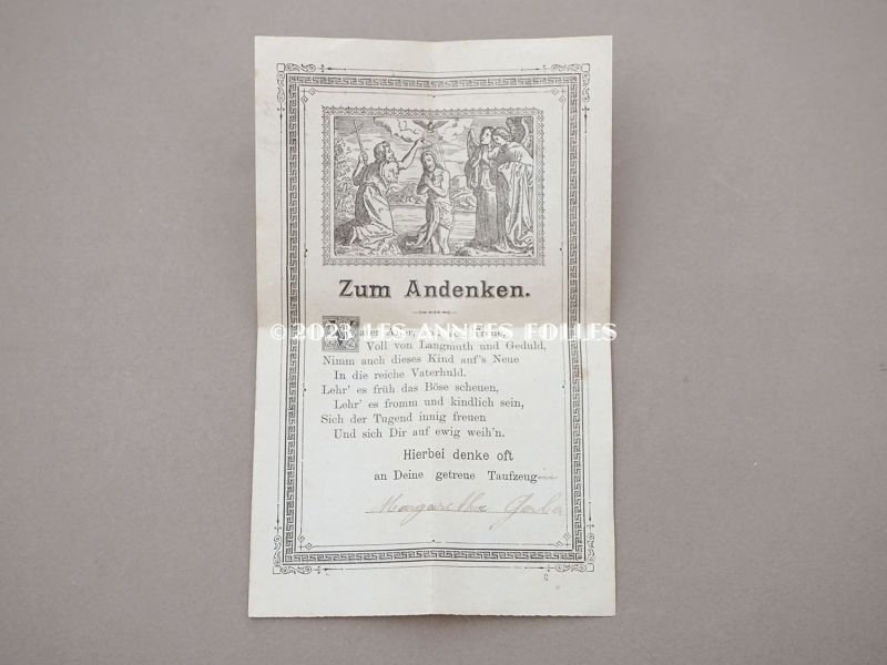 画像10: 1892年 アンティーク 封筒型 立体カニヴェ