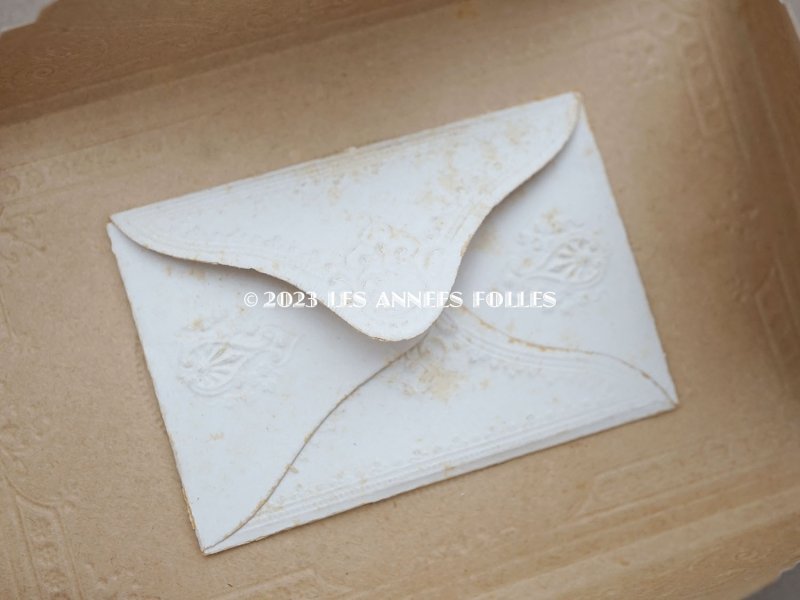 画像9: 1892年 アンティーク 封筒型 立体カニヴェ