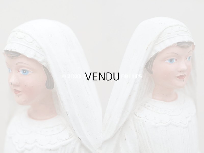 画像4: アンティーク 初聖体の少女 セルロイド製 人形 大きなサイズ