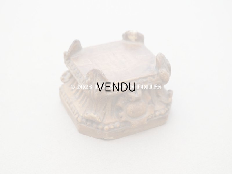 画像3: 19世紀 アンティーク 小さな台座 石膏製 テラコッタ