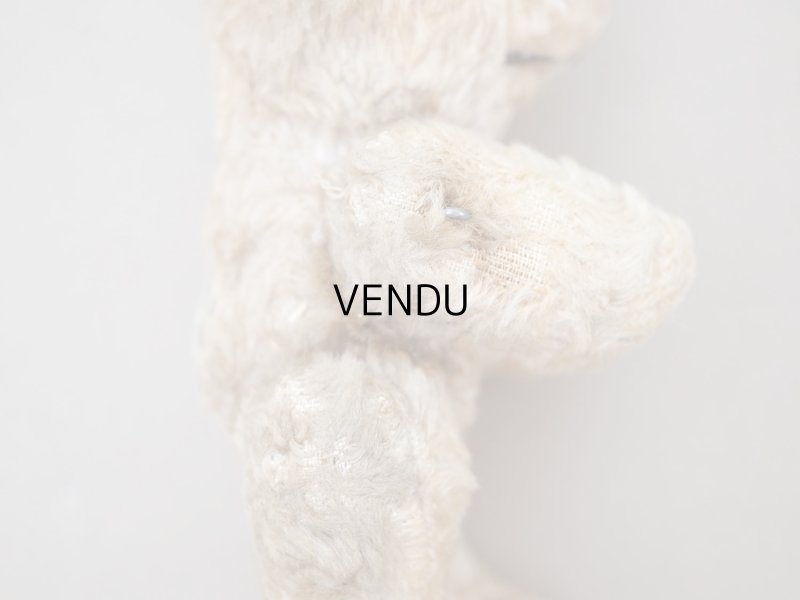 画像8: アンティーク 水色の耳 とても小さなピンクのベア グラスアイ