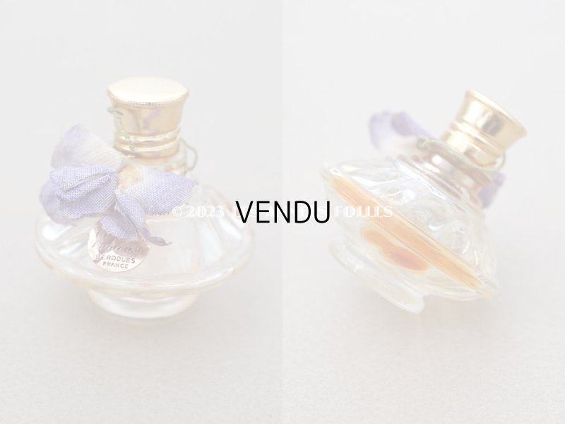 画像2: アンティーク 菫の小さなパフュームボックス＆ボトル  ESSENCE VIOLETTES DE TOULOUSE - BERDOUES FRANCE -