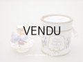 アンティーク 菫の小さなパフュームボックス＆ボトル  ESSENCE VIOLETTES DE TOULOUSE - BERDOUES FRANCE -