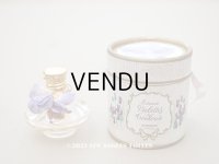 アンティーク 菫の小さなパフュームボックス＆ボトル  ESSENCE VIOLETTES DE TOULOUSE - BERDOUES FRANCE -