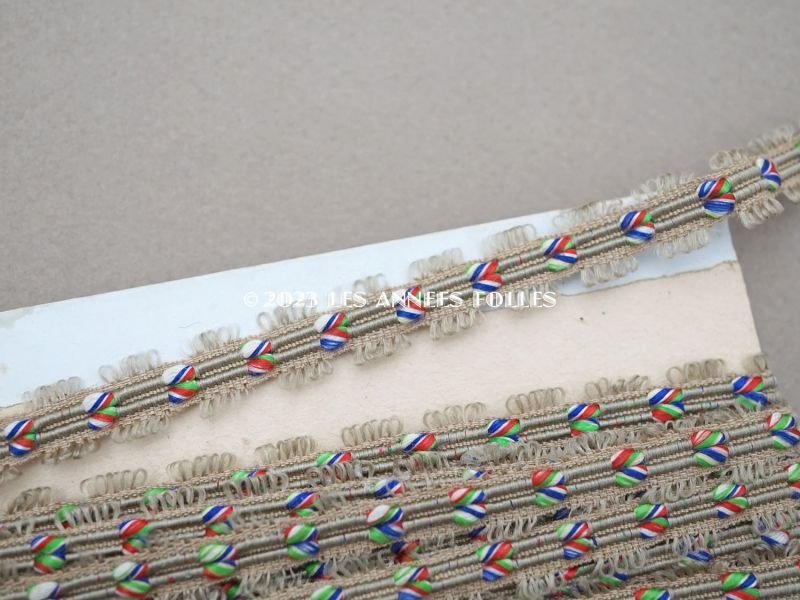 画像4: 19世紀末 アンティーク  トリム 1cm幅