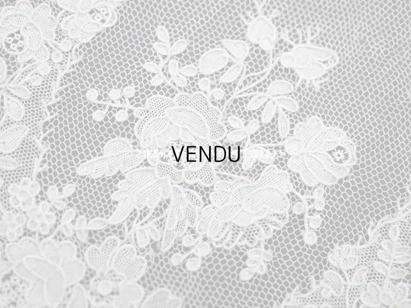 画像7: 18世紀末~19世紀初頭 アンティーク  アランソンレース 幅広 1.6m　14cm幅　ミュージアムピース