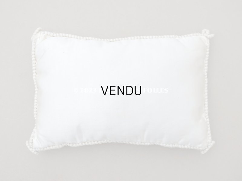 画像6: 19世紀末 アンティーク  シルク製クッション LYONのシルク専門店 SOIERIES CACHEMIRES DES INDES DENTELLES - MARIX FRERES JEUNES -