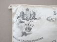 画像4: 19世紀末 アンティーク  シルク製クッション LYONのシルク専門店 SOIERIES CACHEMIRES DES INDES DENTELLES - MARIX FRERES JEUNES -