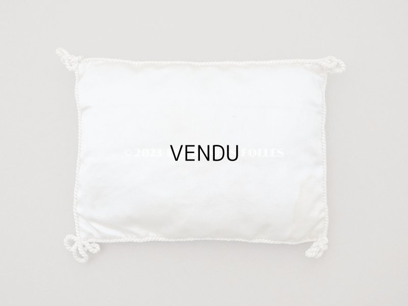 画像6: 19世紀末 アンティーク  シルク製クッション LYONのシルク専門店 SOIERIES CACHEMIRES DES INDES DENTELLES - MARIX FRERES JEUNES -