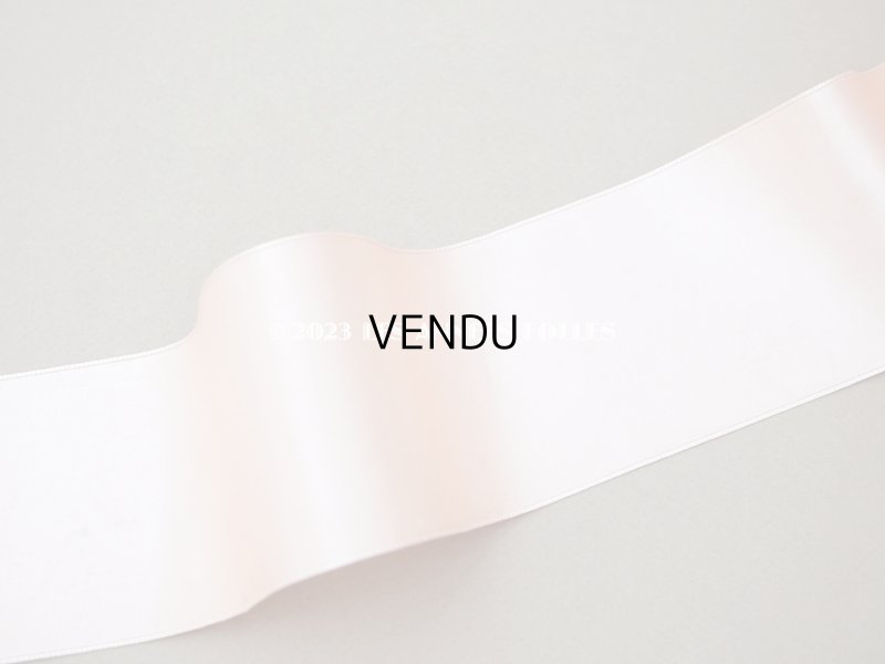 画像5: アンティーク ボンマルシェ百貨店 シルクサテンのリボン 3m ローズピンク ROSE 2   - AU BON MARCHE -