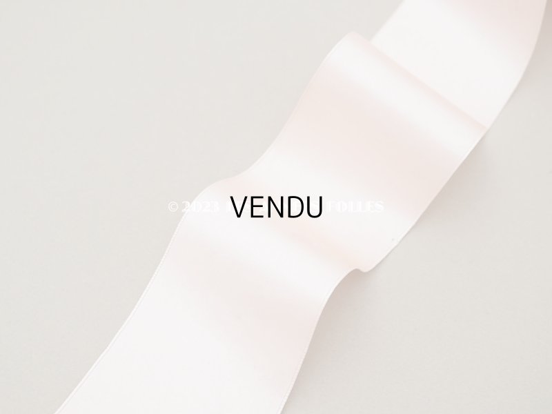 画像4: アンティーク ボンマルシェ百貨店 シルクサテンのリボン 3m ローズピンク ROSE 2   - AU BON MARCHE -