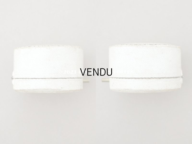 画像5: アンティーク リング用 ジュエリーボックス　金彩入り オフホワイト　リングボックス