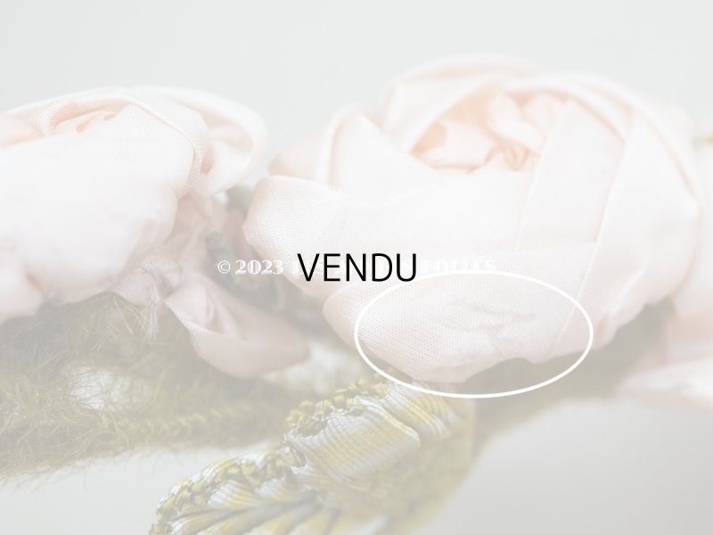 画像17: 【セール対象外】未使用 1910年代 アンティーク 大きな薔薇のロココモチーフのガーランド 　オートクチュールのドレスの装飾 107cm