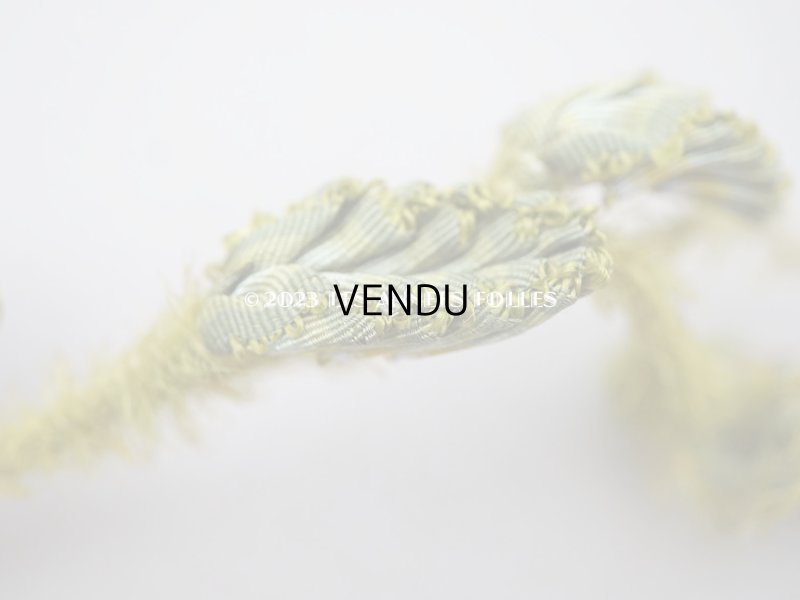 画像11: 【セール対象外】未使用 1910年代 アンティーク 大きな薔薇のロココモチーフのガーランド 　オートクチュールのドレスの装飾 107cm