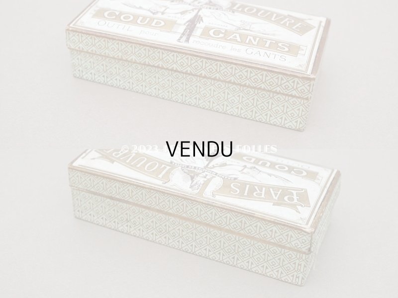 画像8: アンティーク ルーブル百貨店 グローブの修理道具セット COUD GANTS - GRANDS MAGASINS DU LOUVRE PARIS -