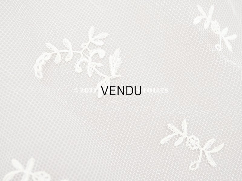 画像3: 未使用  19世紀末 アンティーク 手編みのボビンレース 幅広26.5cm アプリカシオン・アングルテール