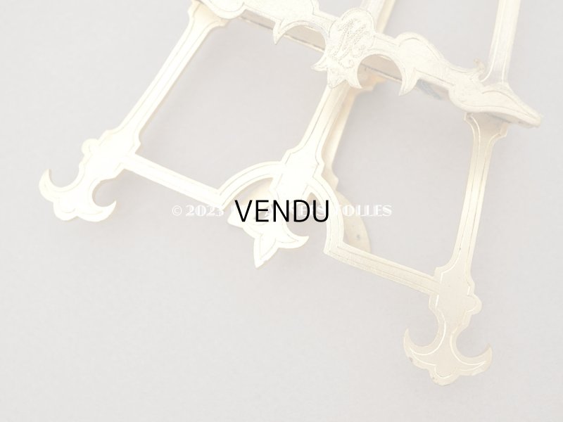 画像7: アンティーク ミニチュア キャンバススタンド イニシャル入り