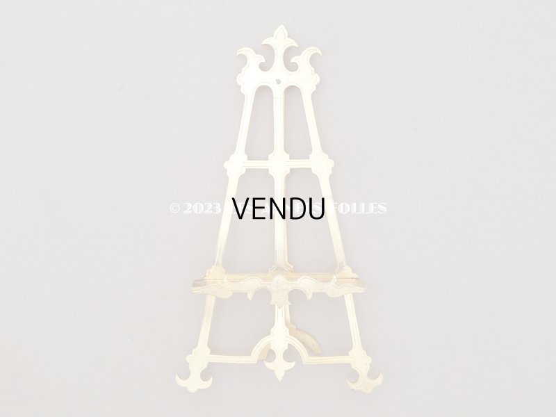 画像4: アンティーク ミニチュア キャンバススタンド イニシャル入り