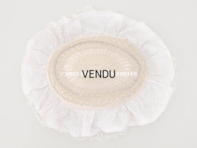 画像7: 1900年頃 アンティーク 手芸用パニエ