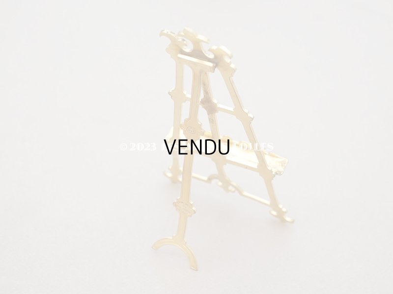 画像3: アンティーク ミニチュア キャンバススタンド イニシャル入り