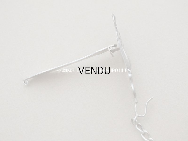 画像7: 19世紀末　アンティーク シルバー製 ヤドリギ　シャトレーヌのクラヴィエ