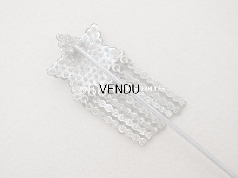 画像4: 19世紀 アンティーク　揺れる星のハットピン エパングル　流れ星