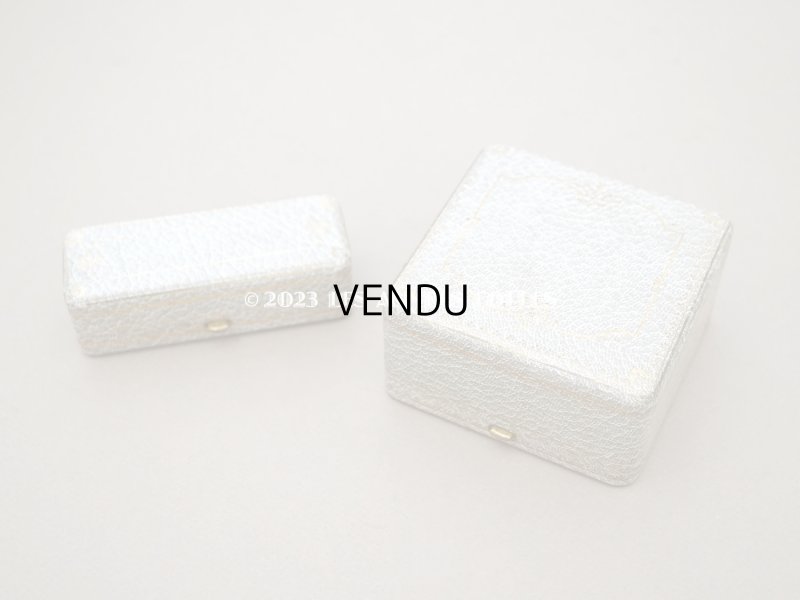 画像9: アンティーク　金彩入り　ジュエリーボックス ライトグレー