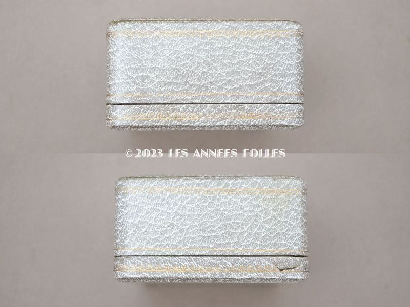 画像5: アンティーク　金彩入り　ジュエリーボックス ブレスレット用　ライトグレー