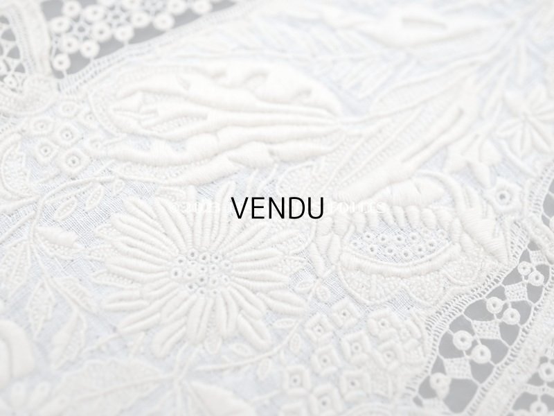 画像10: 18世紀 アンティーク ニードルレース&ホワイトワーク 結婚式のハンカチ ガリエラ美術館