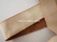 画像4: アンティーク シルク製 ベルベットのリボン ブラウン　8.45m〜9.65m 2.7cm幅 (4)